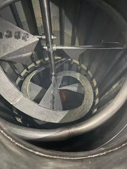 sistema de aspas y agitacion de productos